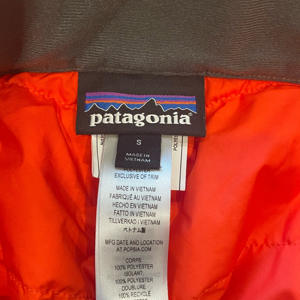 Patagonia Orange and Gray Jacket - Picture 5 of 6